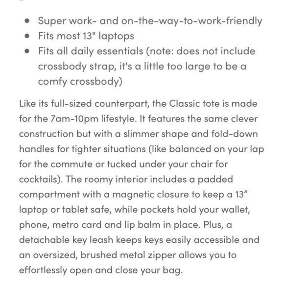 Dagne Dover Discontinued color! 13" Signature Tote NWOT - Picture 4 of 8